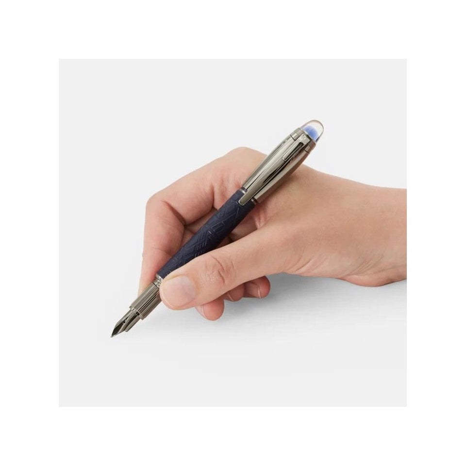 Montblanc Starwalker Space Blue Doué Fountain Pen (M)