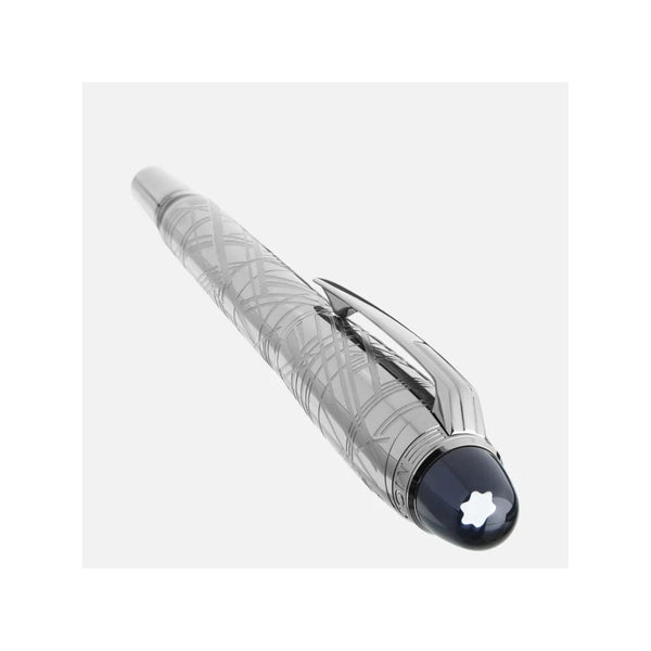 Montblanc Starwalker Space Blue Metal Fountain Pen (M)