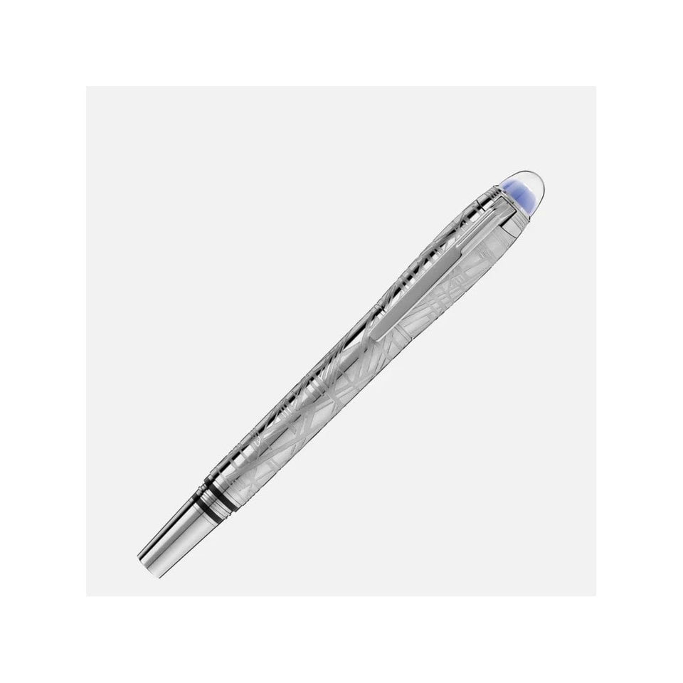 Montblanc Starwalker Space Blue Metal Fountain Pen (M)