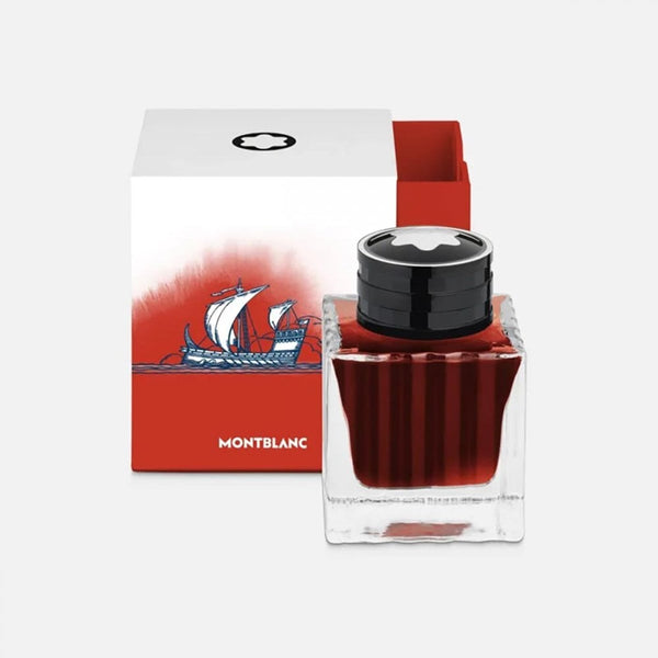 Montblanc The Origin Meisterstuck X Olympic Heritage Paris Red Ink Bottle, 50ml