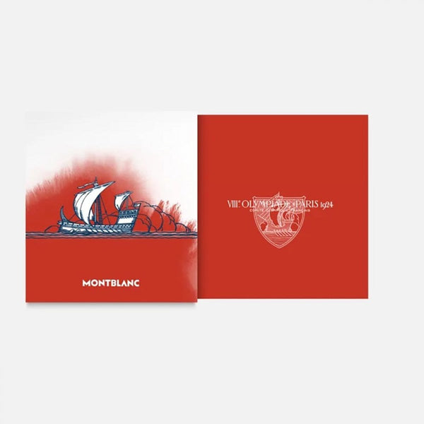 Montblanc The Origin Meisterstuck X Olympic Heritage Paris Red Ink Bottle, 50ml