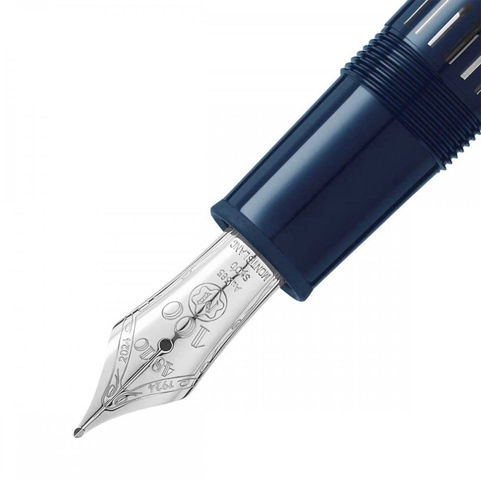 Montblanc The Origin Precious Meisterstuck Blue LeGrand Fountain Pen (M)