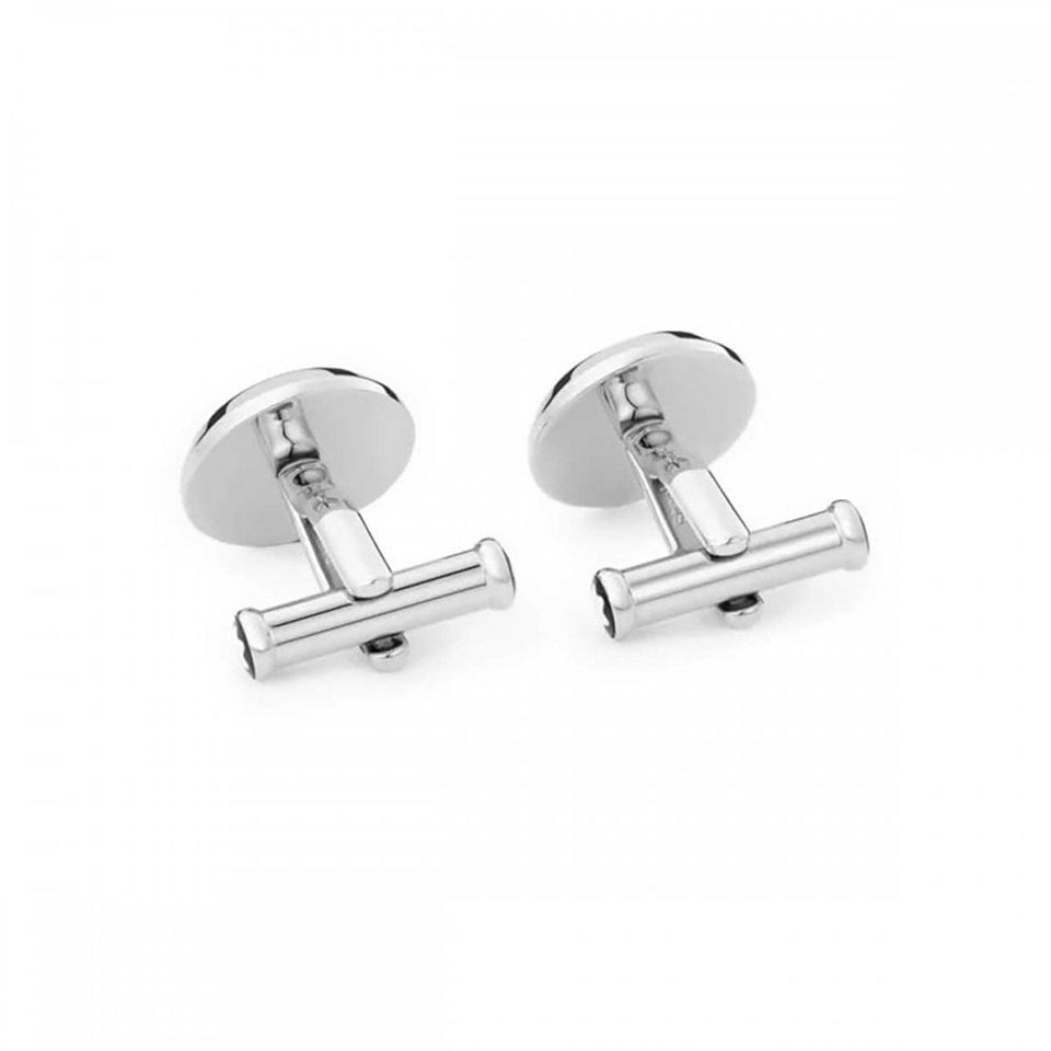 Montblanc The Origin Precious Meisterstuck Hexagonal Patterned Black Cufflinks