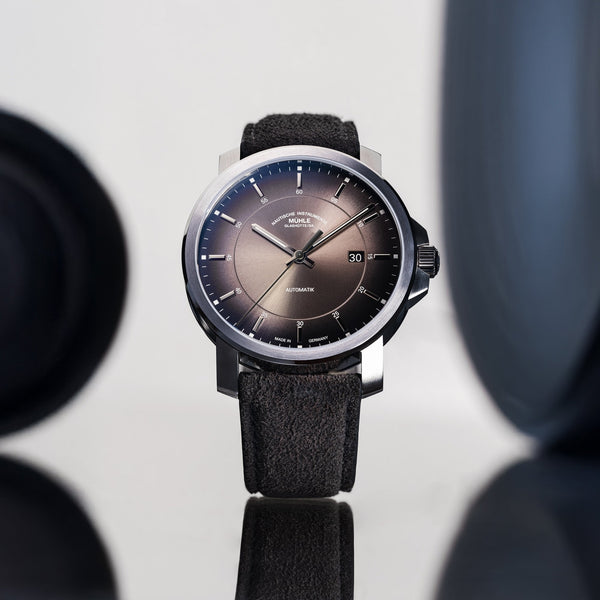 Mühle Glashütte 29er Casual 42.4mm Automatic Brown Strap Watch