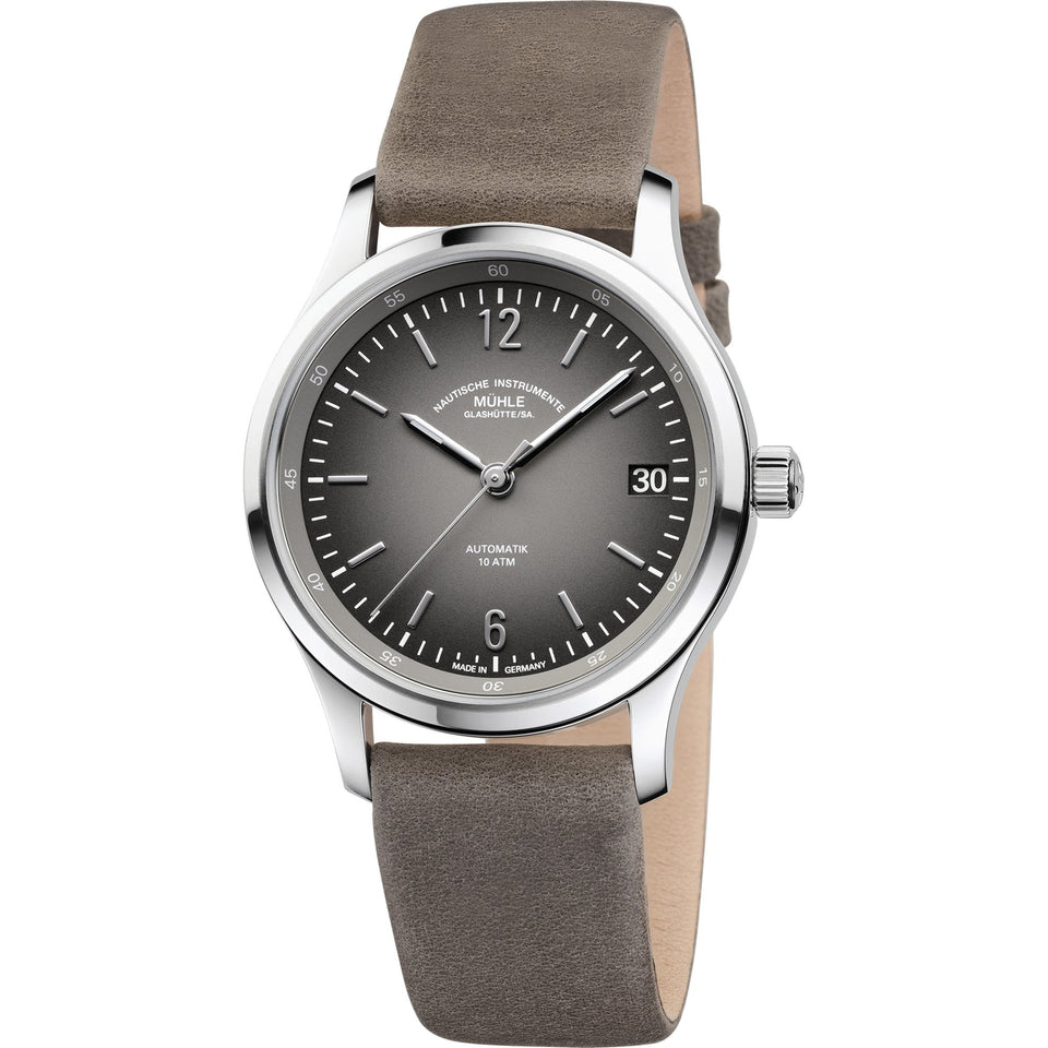 Mühle Glashütte Lunova Lady Automatic 35mm Slate Grey Dial Watch