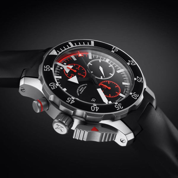 Mühle Glashütte Men's S.A.R. Flieger Chronograph 45mm Automatic Watch