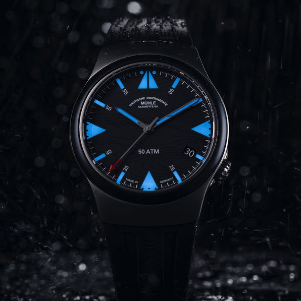 Mühle Glashütte S.A.R Mission Timer 43mm 160 Years DGzRS Limited Edition Watch