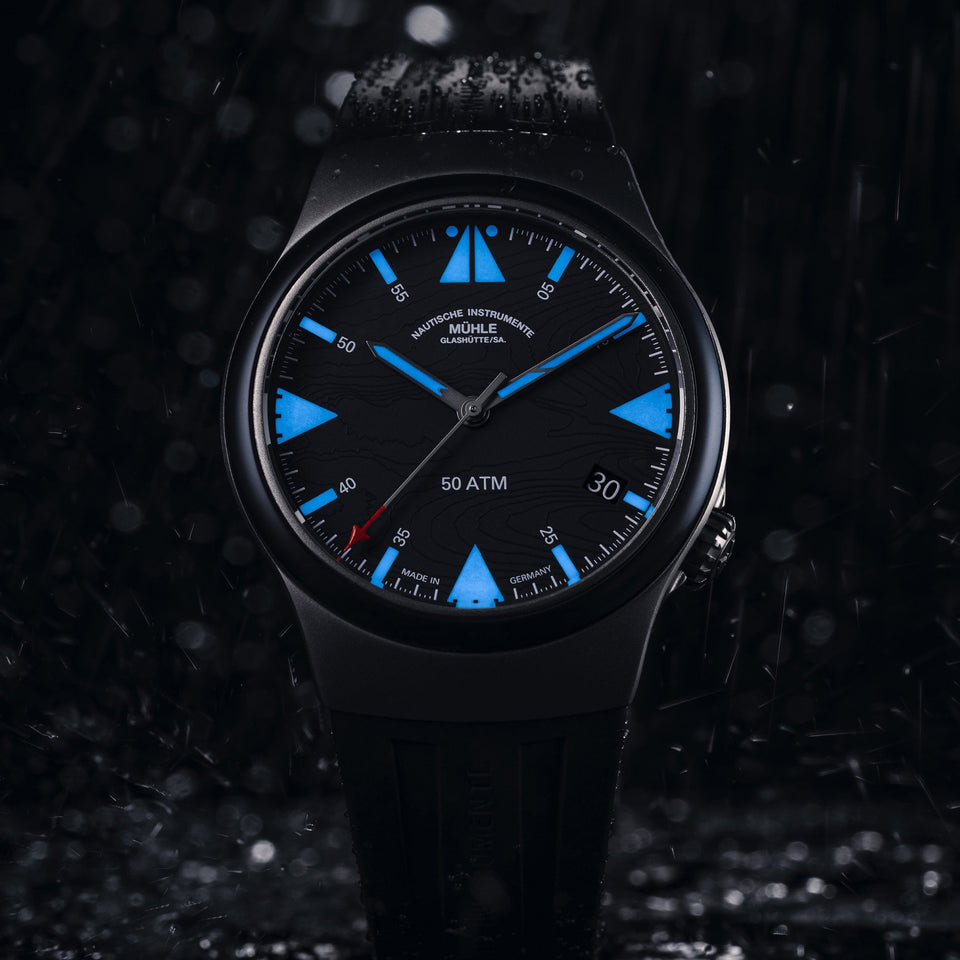 Mühle Glashütte S.A.R Mission Timer 43mm 160 Years DGzRS Limited Edition Watch