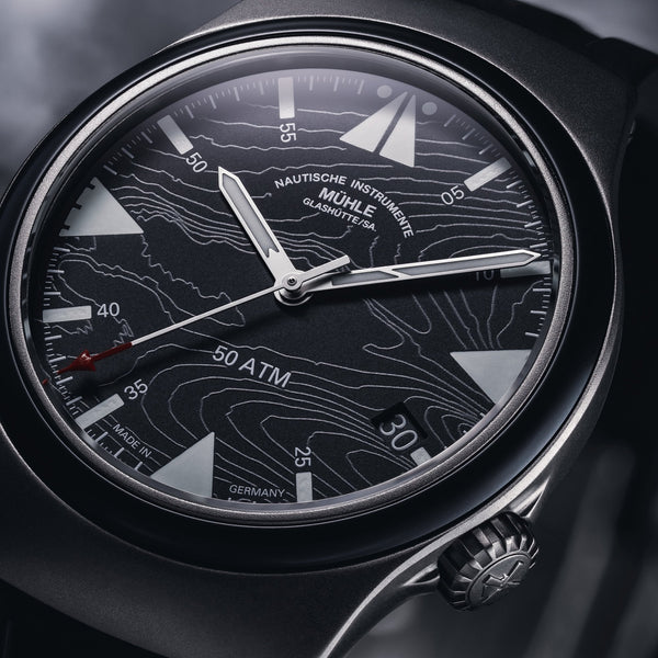 Mühle Glashütte S.A.R Mission Timer 43mm 160 Years DGzRS Limited Edition Watch