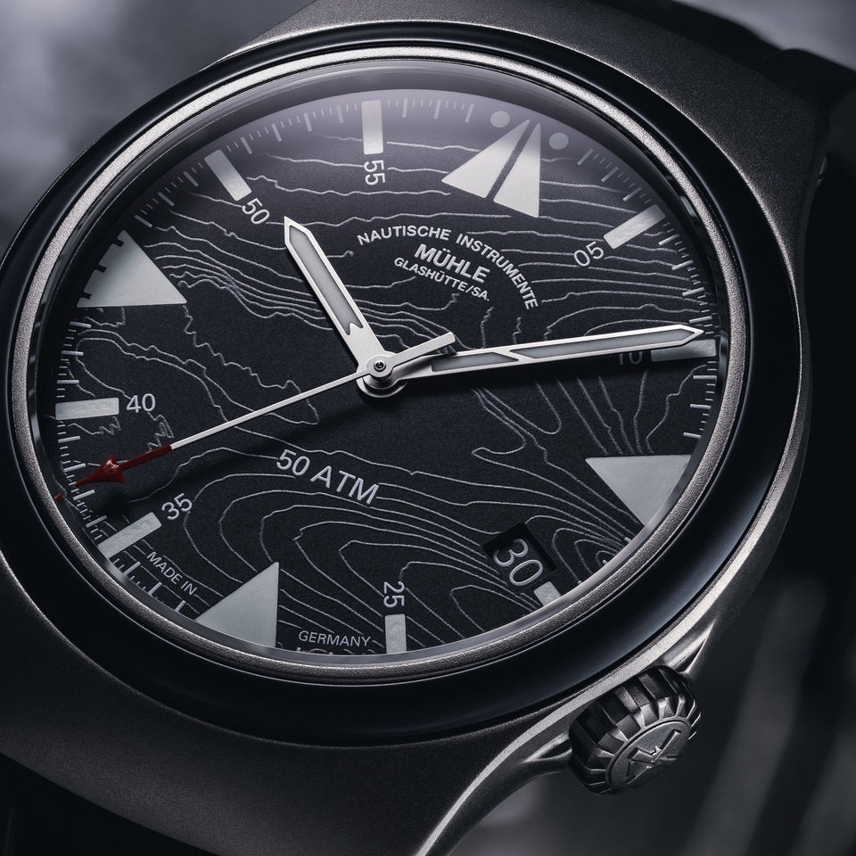 Mühle Glashütte S.A.R Mission Timer 43mm 160 Years DGzRS Limited Edition Watch