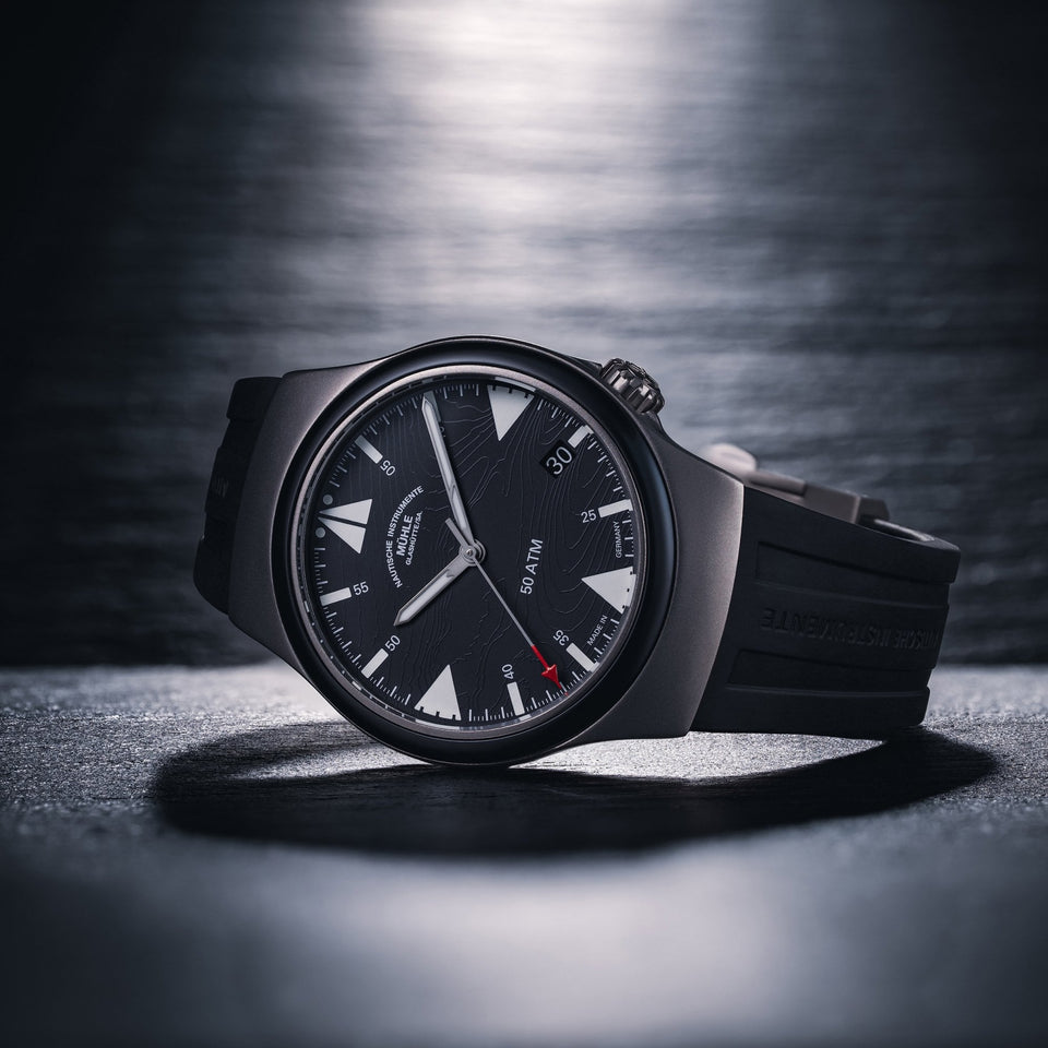 Mühle Glashütte S.A.R Mission Timer 43mm 160 Years DGzRS Limited Edition Watch