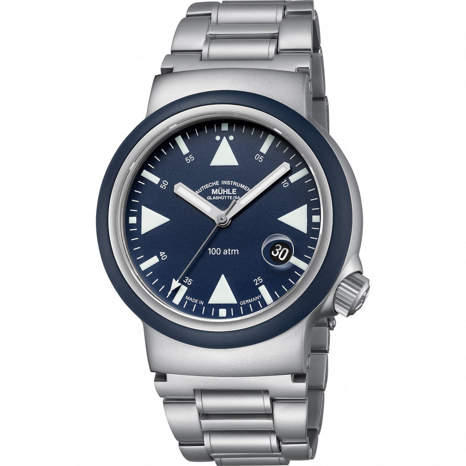 Mühle Glashütte S.A.R. Rescue-Timer Nautical Blue 42mm Automatic Watch