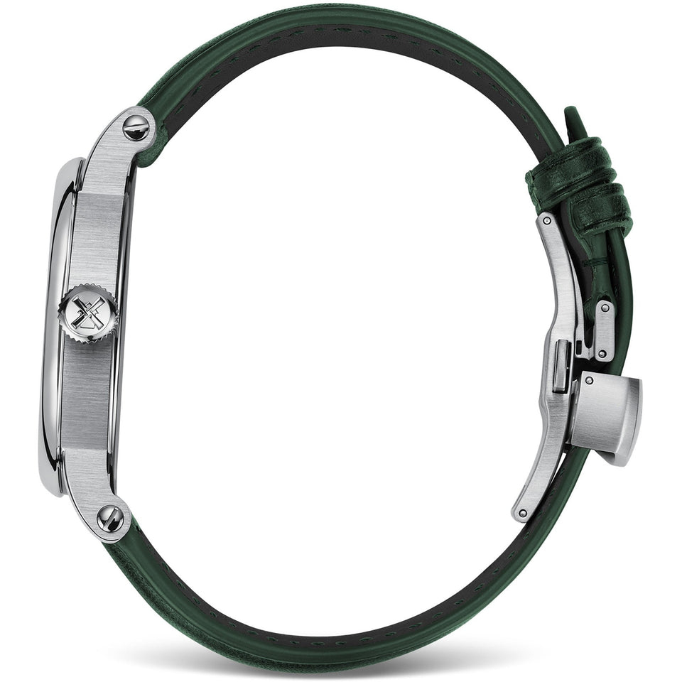 Mühle Glashütte Teutonia II GMT 41mm Automatic Green Watch