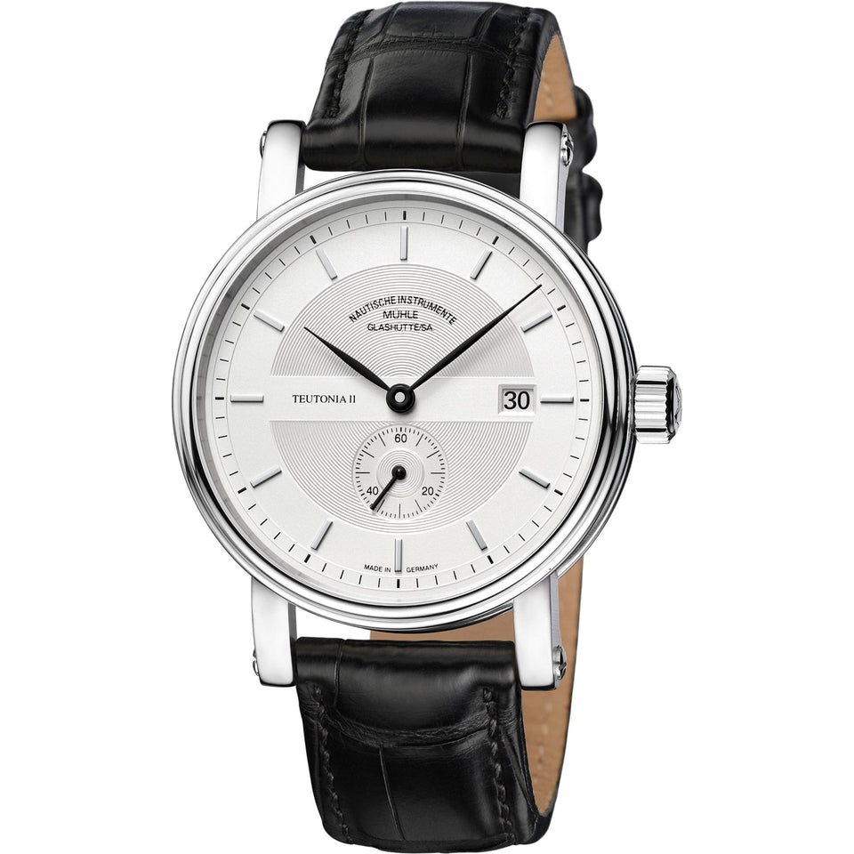 Mühle Glashütte Teutonia II Small Second Silver Dial 41mm Automatic Watch