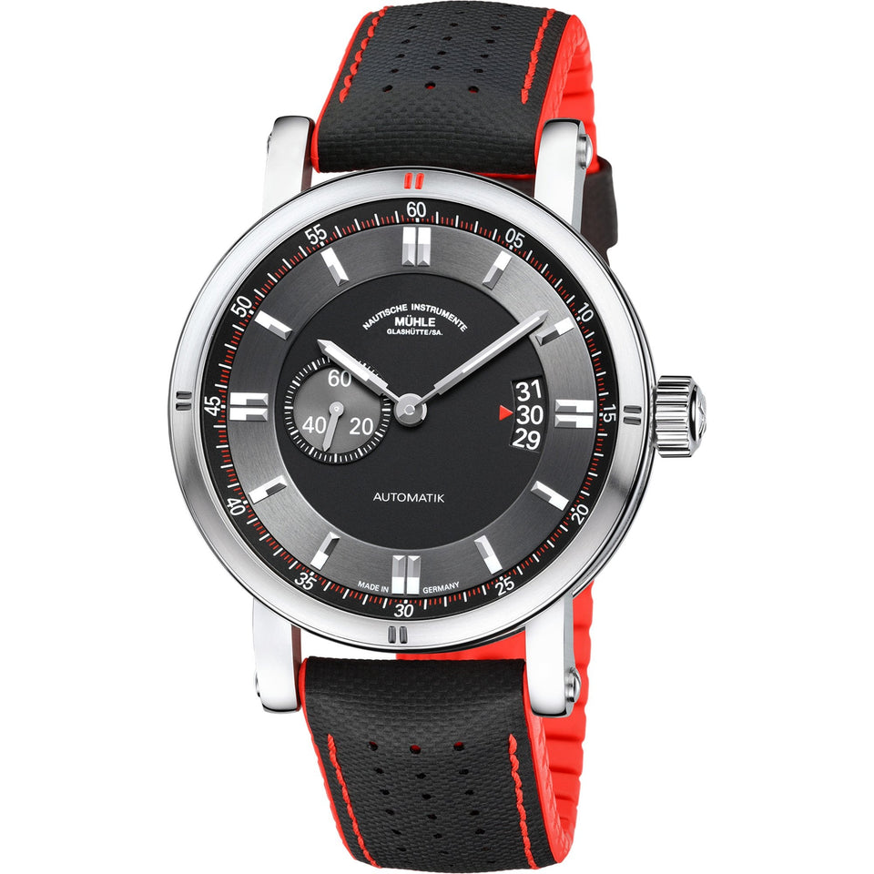 Mühle Glashütte Teutonia Sport II Black Dial 41.6mm Automatic Watch