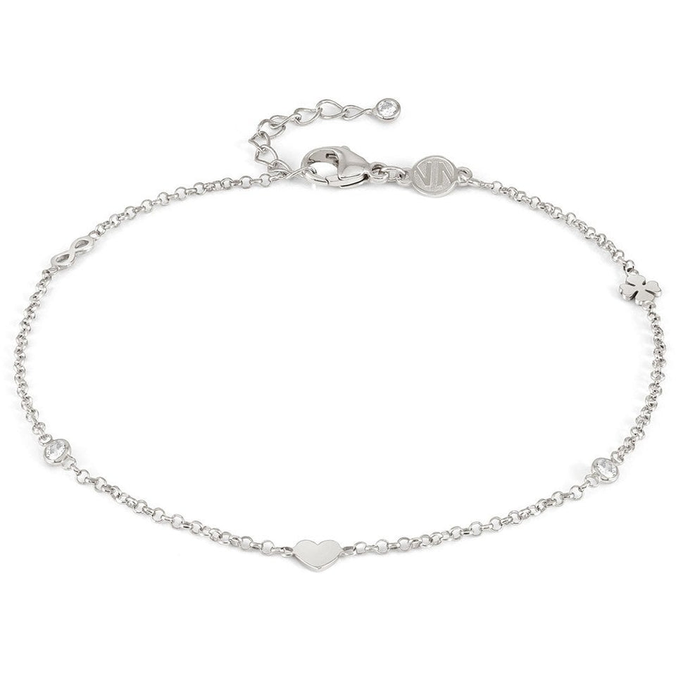 Nomination Anklets Sterling Silver Marquise Stone Set