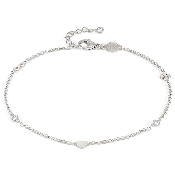 Nomination Anklets Sterling Silver Mixed Stone Set