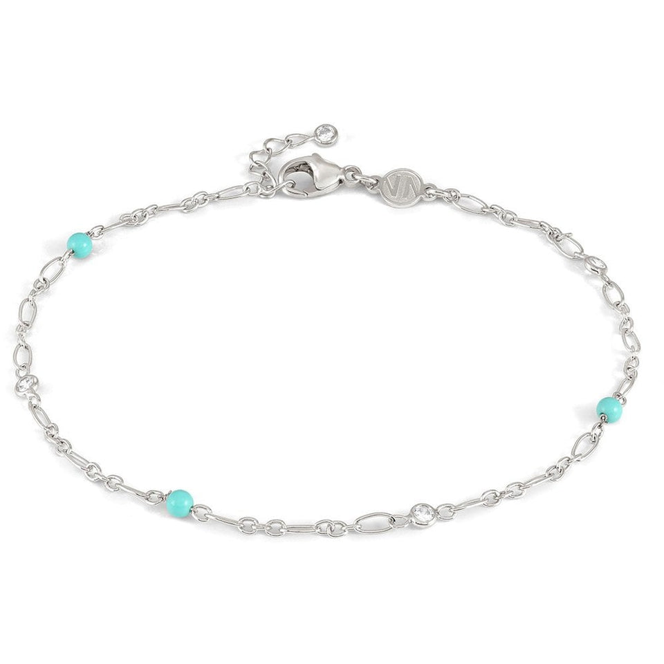 Nomination Anklets Sterling Silver & Turquoise Stones