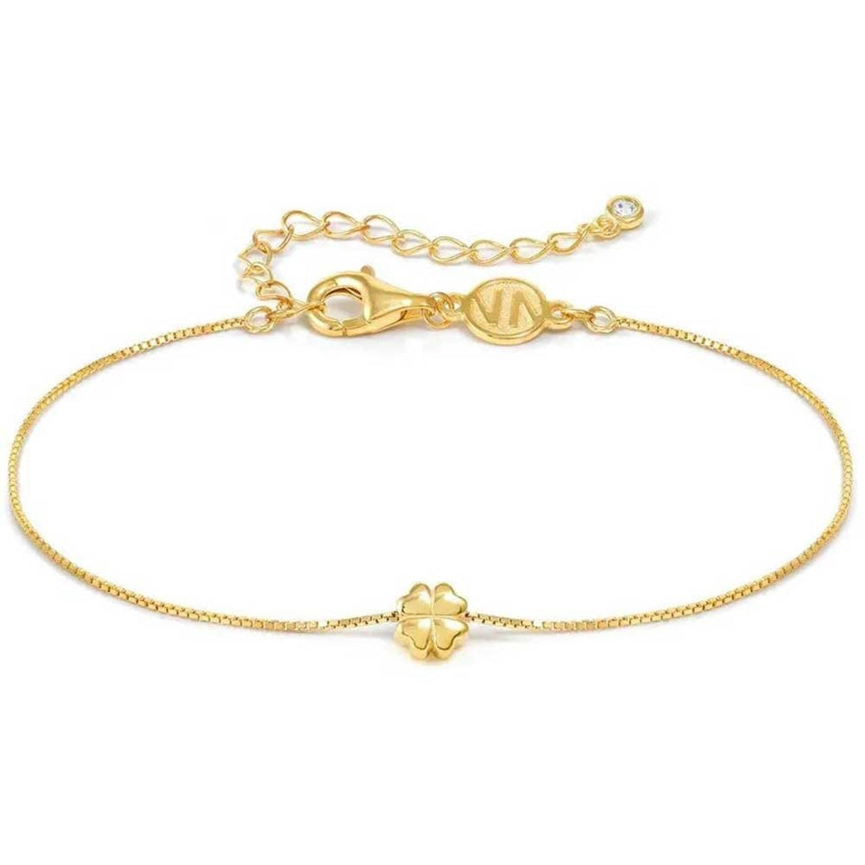 Nomination ARMONICA Gold Plated Four Leaf Clover Bracelet