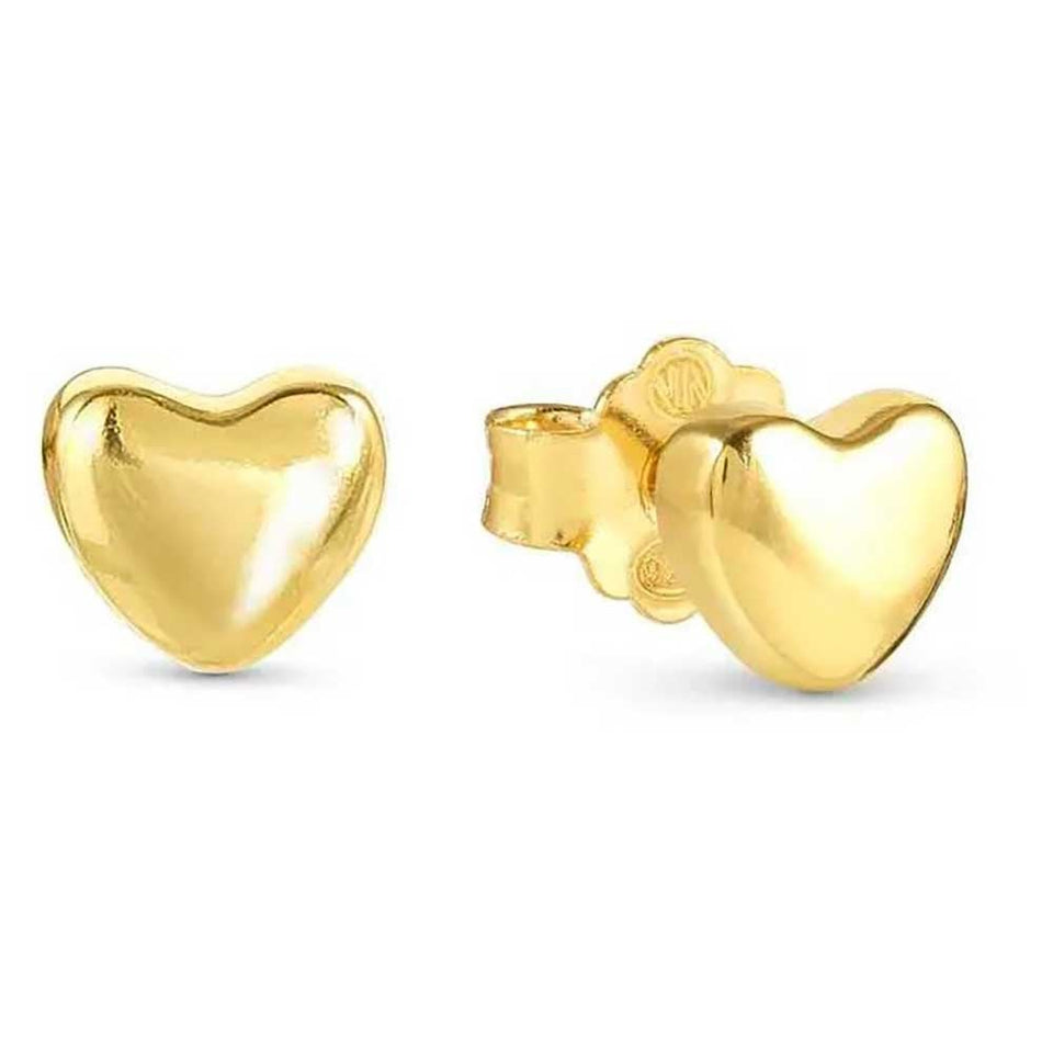 Nomination ARMONICA Gold Plated Heart Stud Earrings