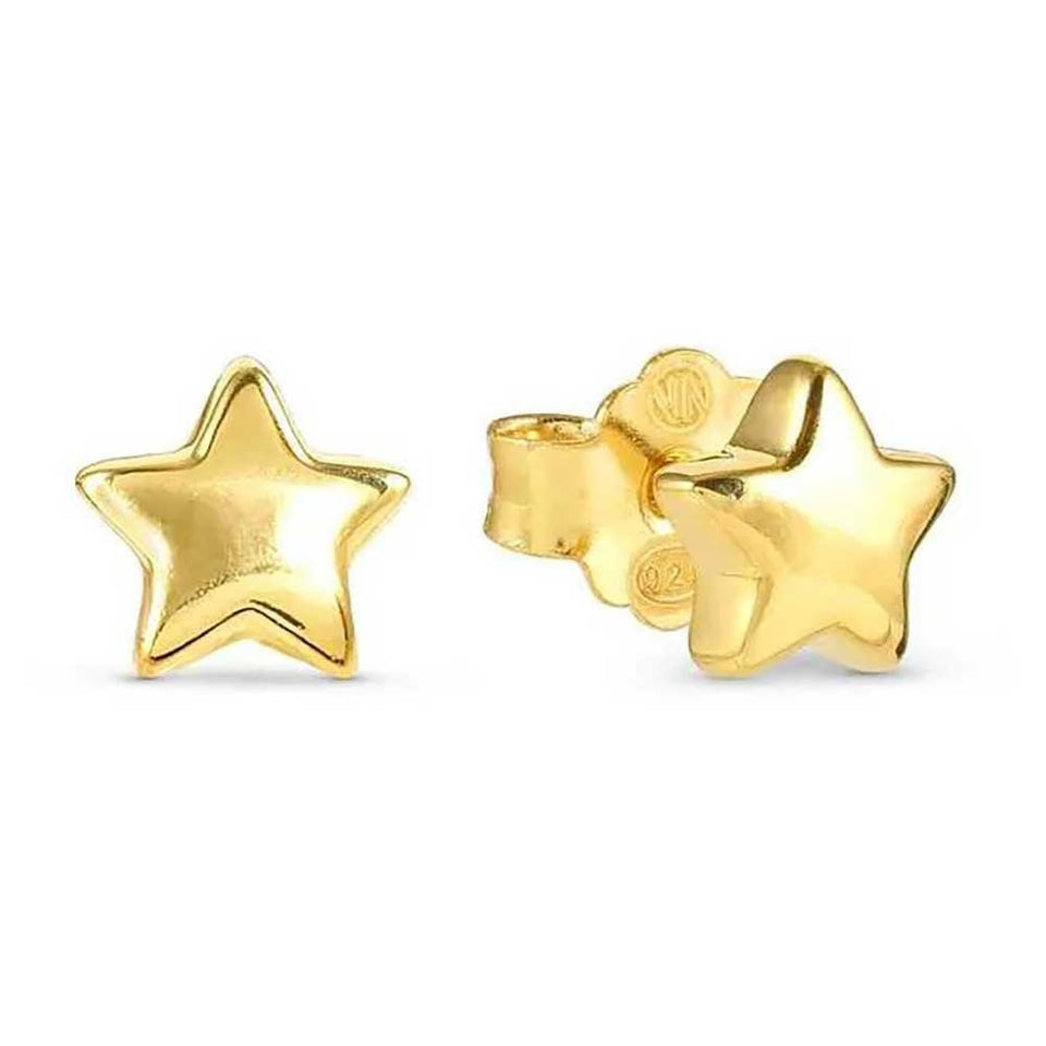 Nomination ARMONICA Gold Plated Star Stud Earrings