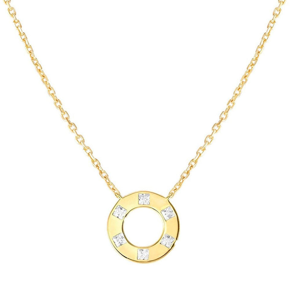 Nomination CARISMATICA Gold Coloured Open Circle Necklace