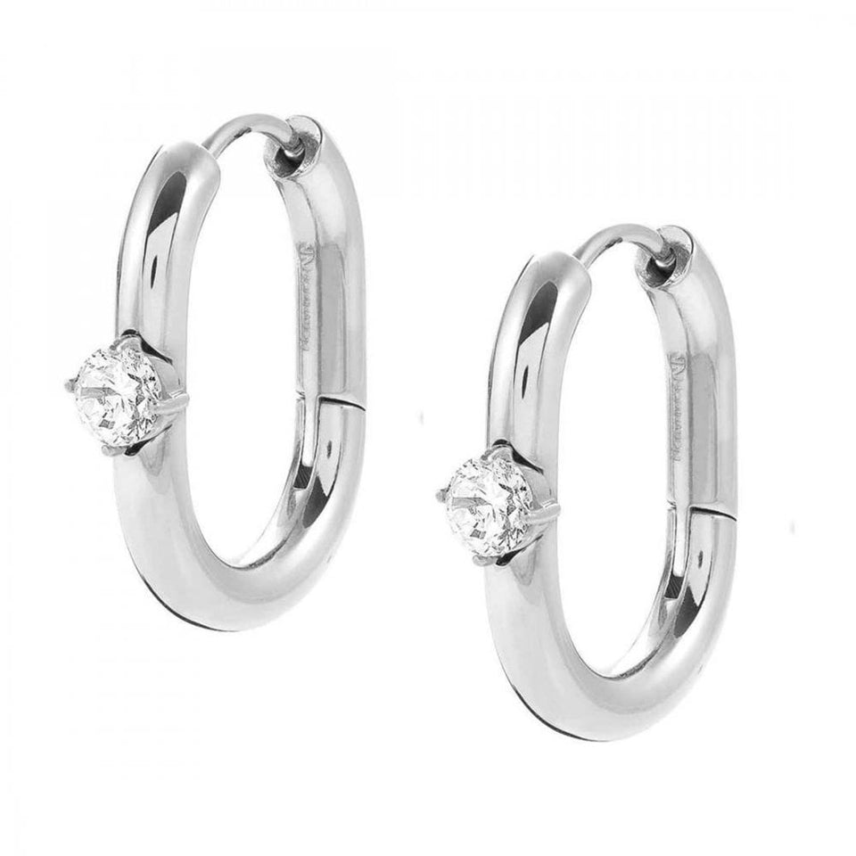 Nomination CHAINS OF STYLE Stone Set Hoop Earrings