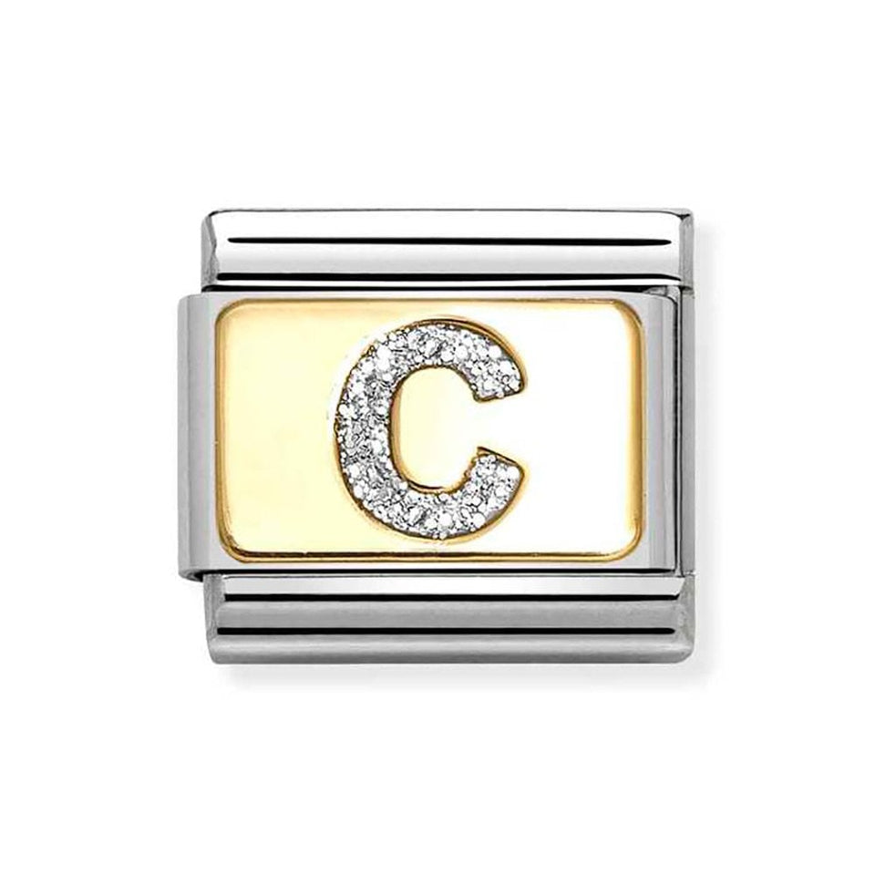 Nomination CLASSIC Composable Glitter 'C' Charm