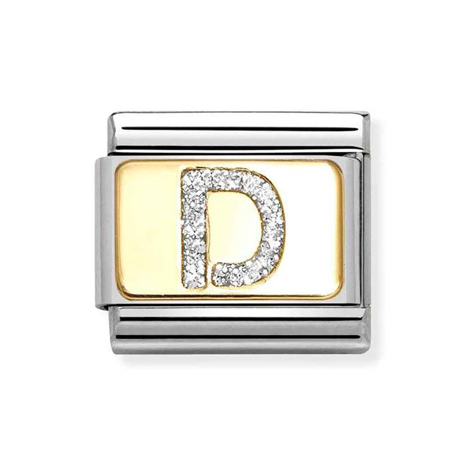 Nomination CLASSIC Composable Glitter 'D' Charm