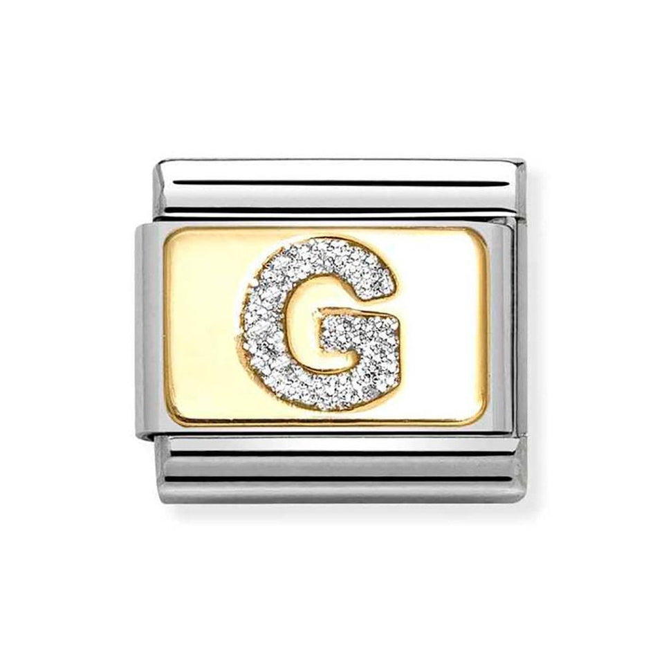 Nomination CLASSIC Composable Glitter 'G' Charm