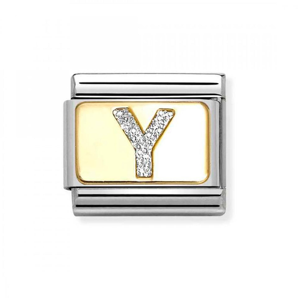 Nomination CLASSIC Composable Glitter 'Y' Charm