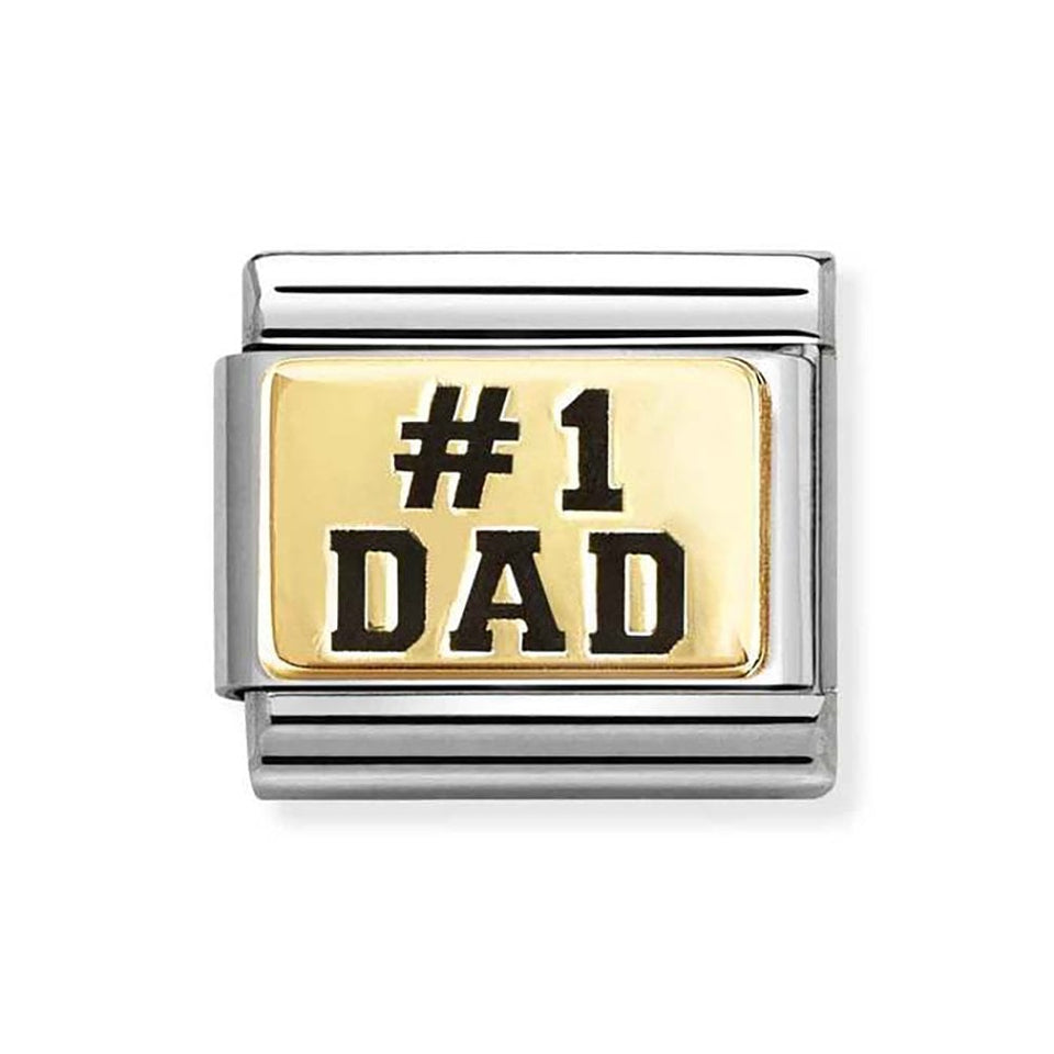Nomination CLASSIC Gold #1 Dad Charm