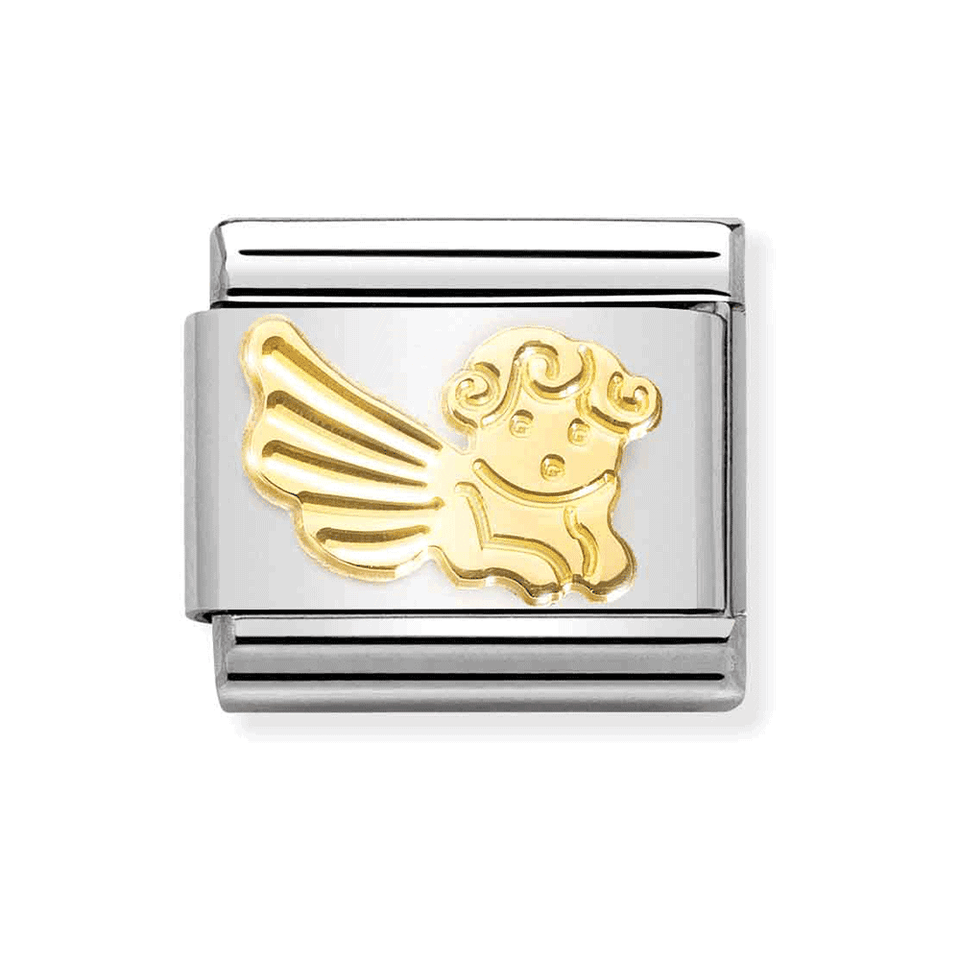 Nomination CLASSIC Gold Angel Charm