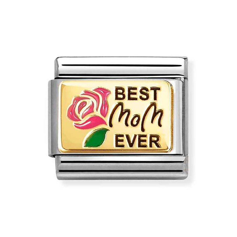 Nomination CLASSIC Gold Best Mom Ever Charm