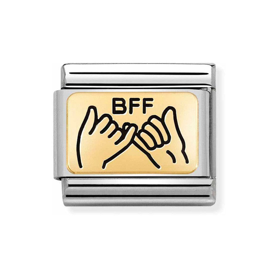 Nomination CLASSIC Gold 'BFF' Charm