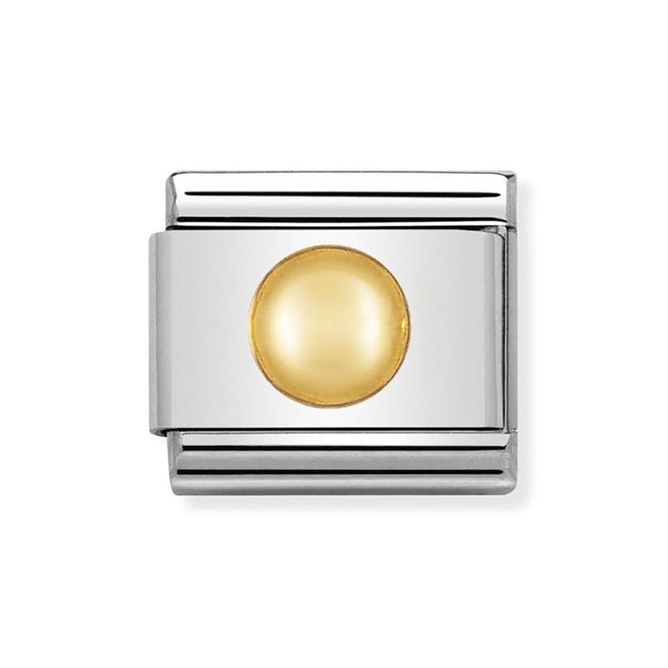 Nomination CLASSIC Gold Big Dot Charm