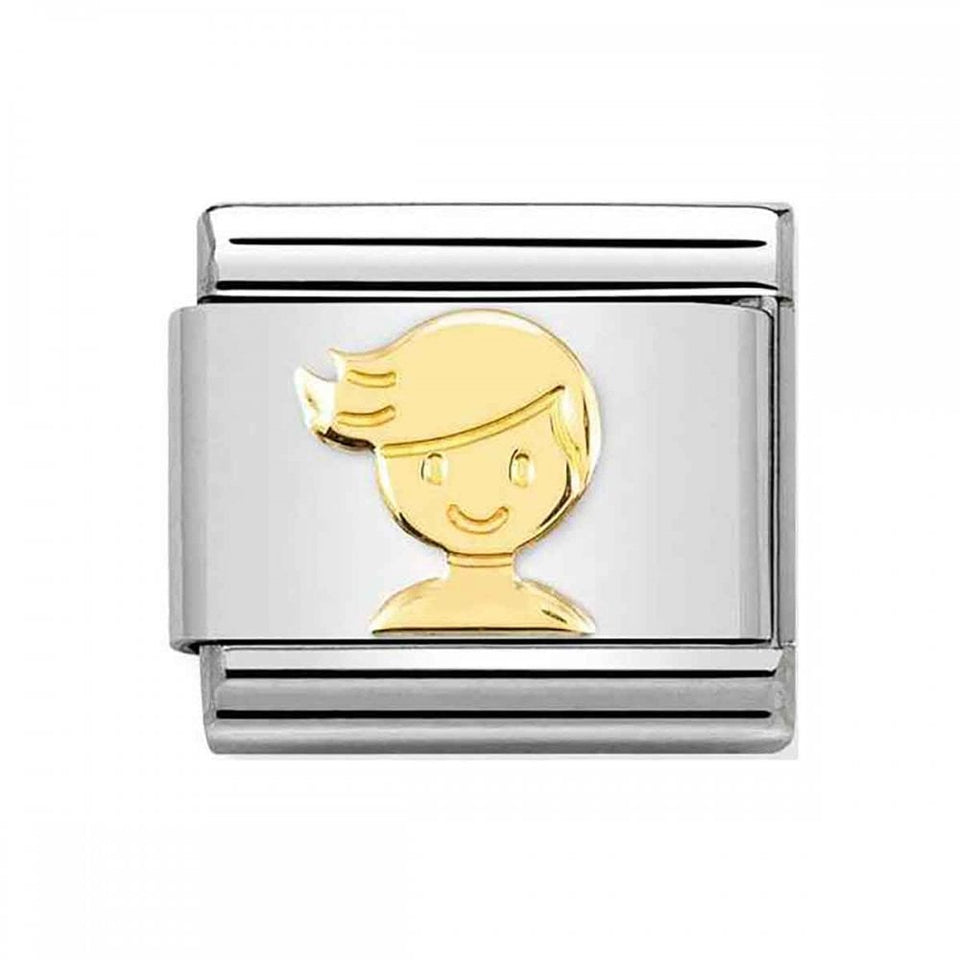 Nomination CLASSIC Gold Boy Charm