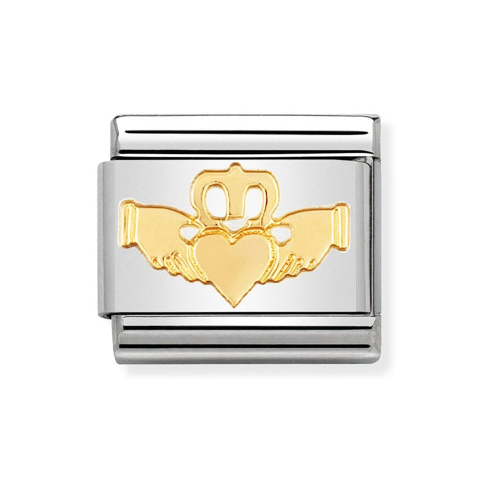 Nomination CLASSIC Gold Celtic Claddagh Charm