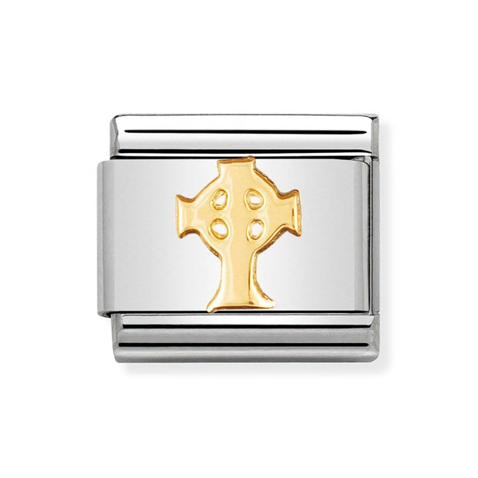 Nomination CLASSIC Gold Celtic Cross