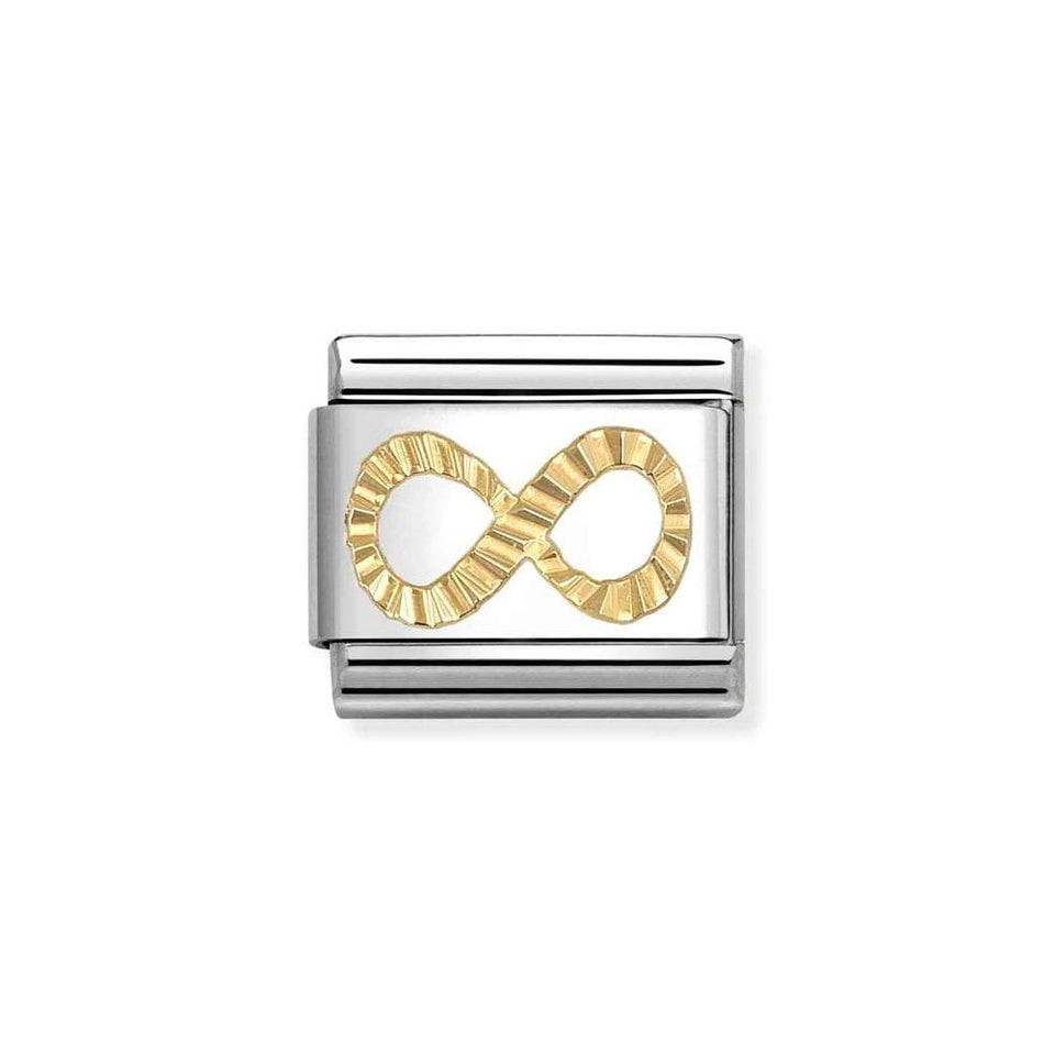 Nomination CLASSIC Gold Diamond Infinity Charm