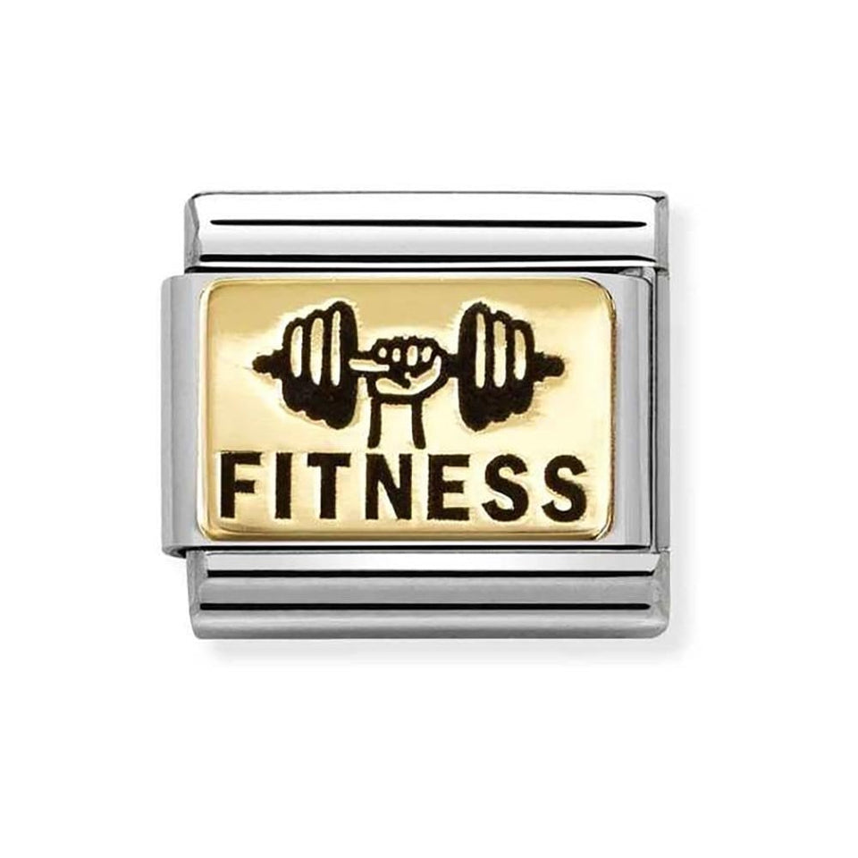 Nomination CLASSIC Gold Fitness Charm