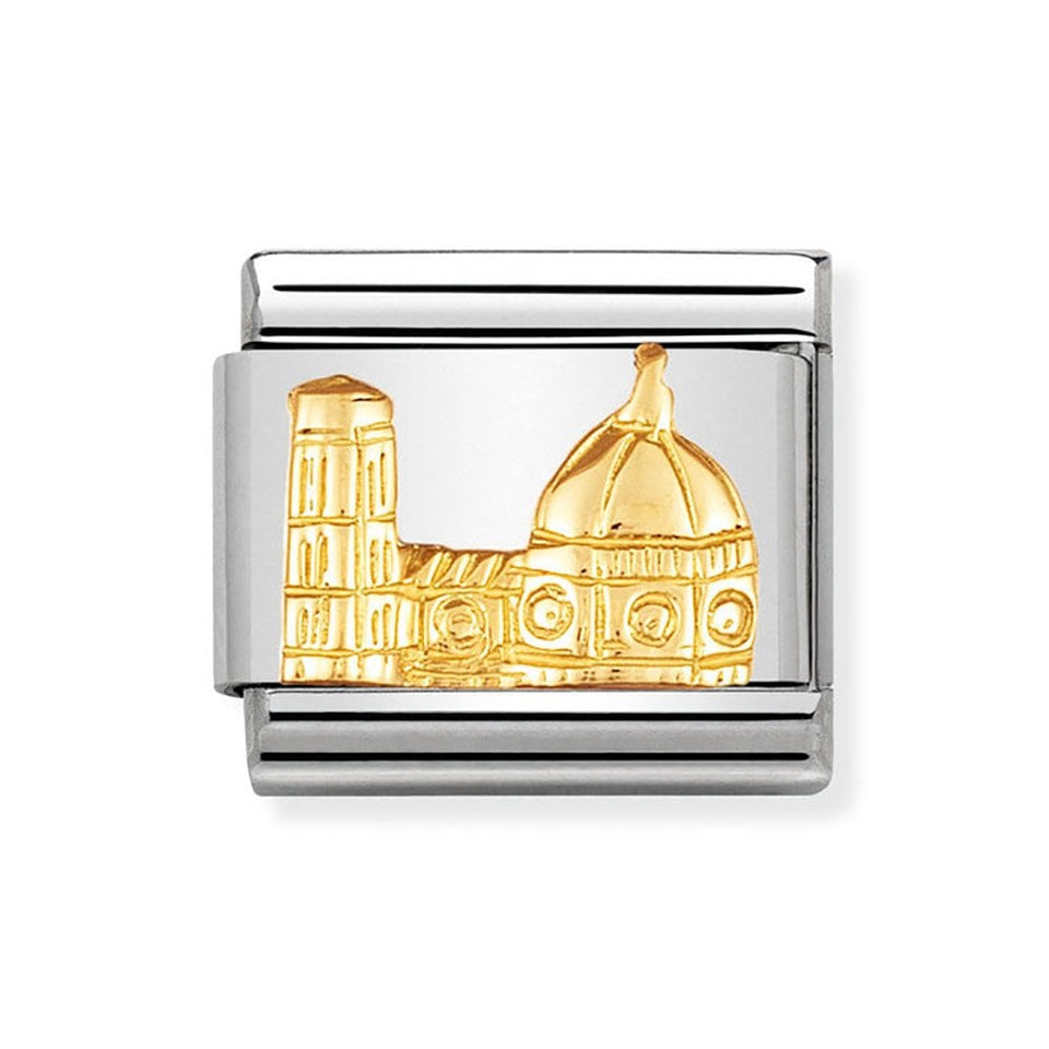 Nomination CLASSIC Gold Florence Duomo Charm