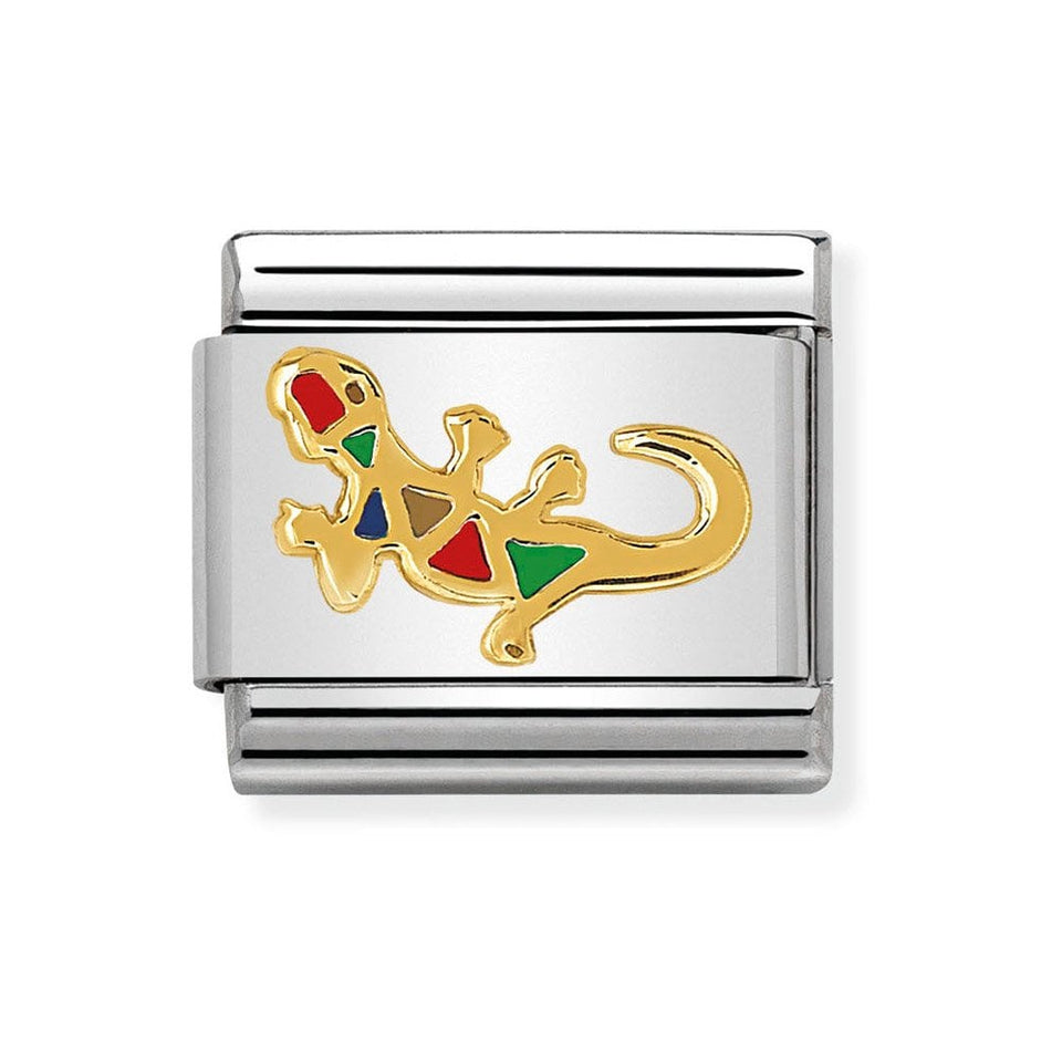 Nomination CLASSIC Gold Gaudi Dragon Charm