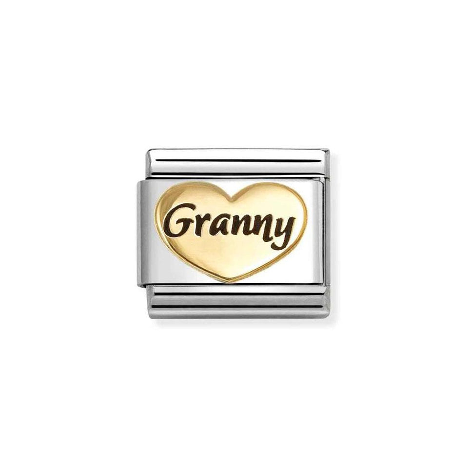 Nomination CLASSIC Gold Granny Heart Charm