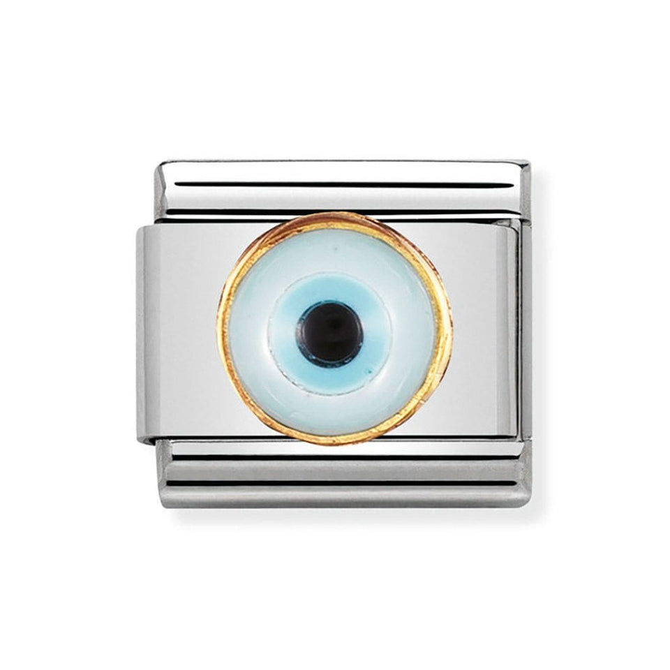 Nomination CLASSIC Gold Greek Eye Charm