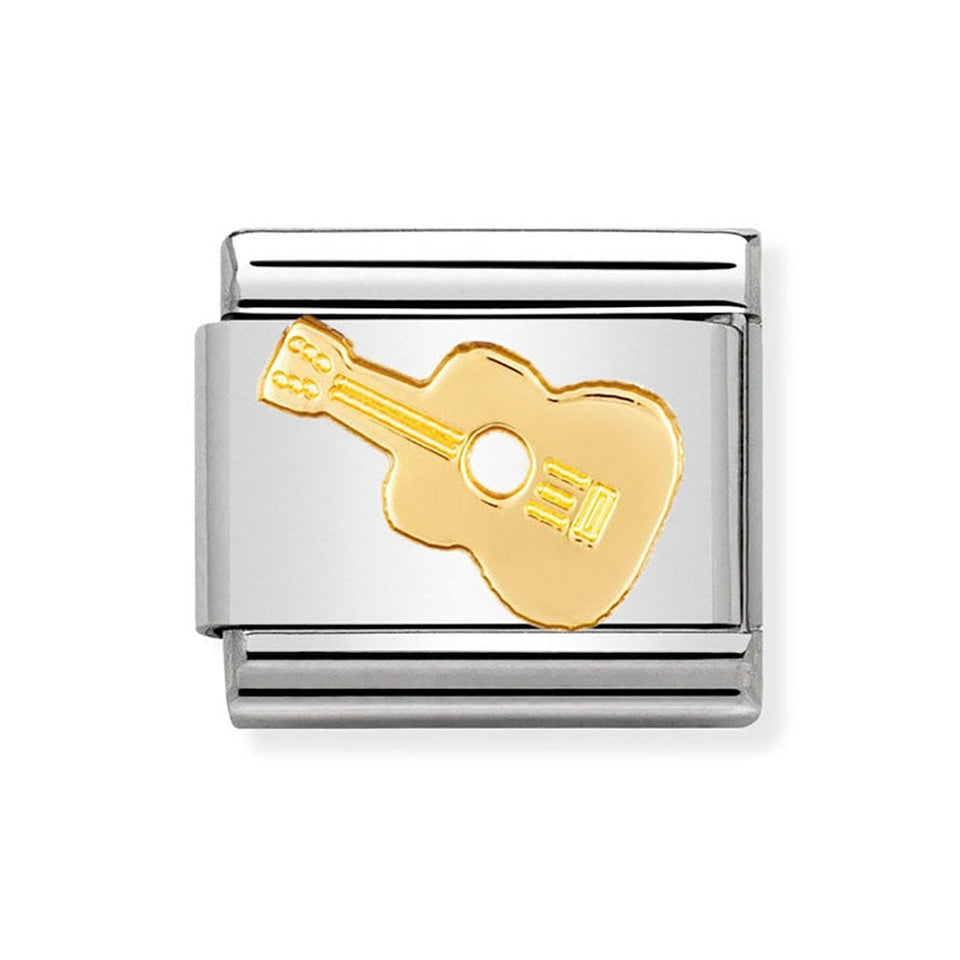 Nomination CLASSIC Gold Guitar Charm