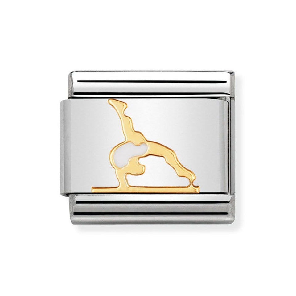 Nomination CLASSIC Gold Gymnast Charm