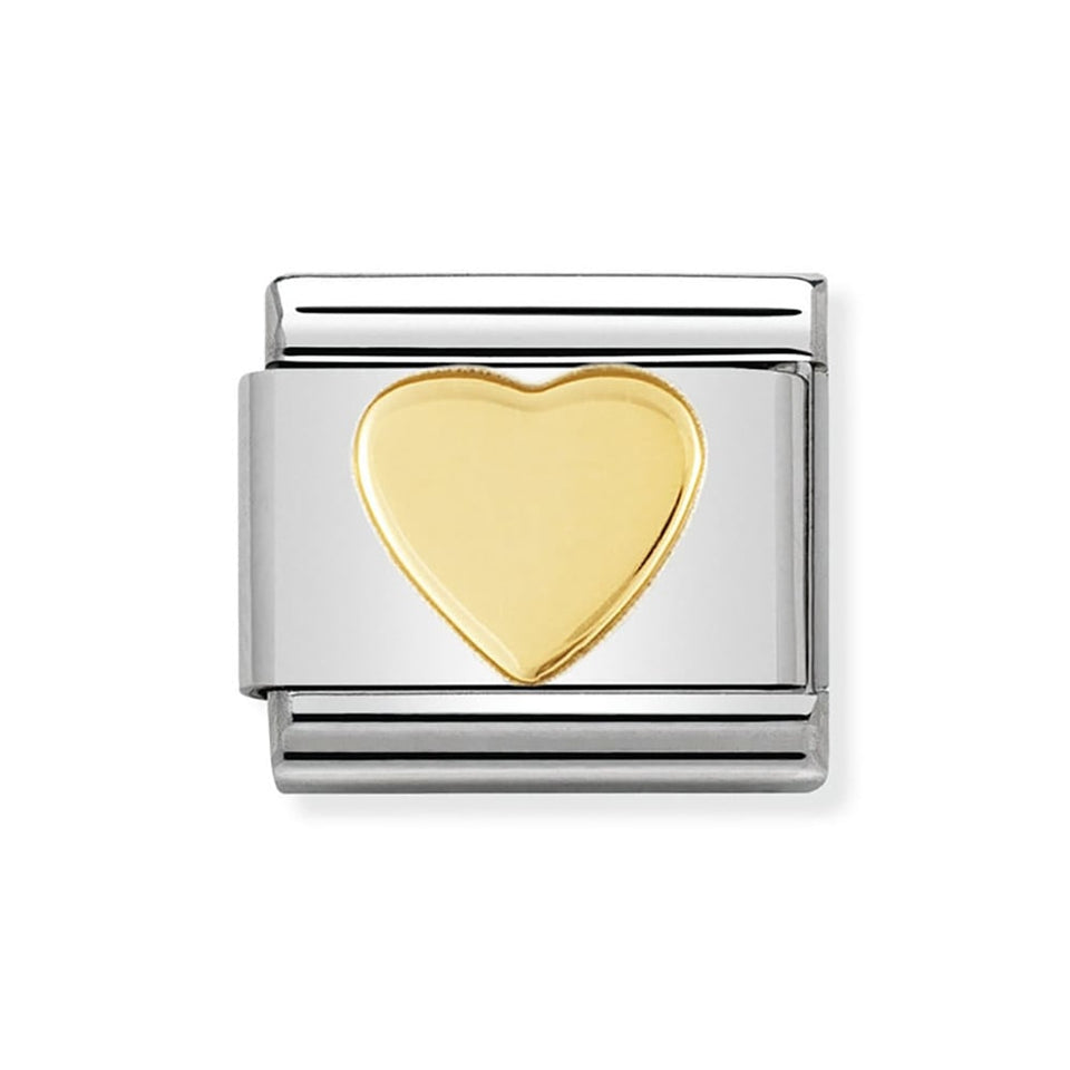 Nomination CLASSIC Gold Heart Charm