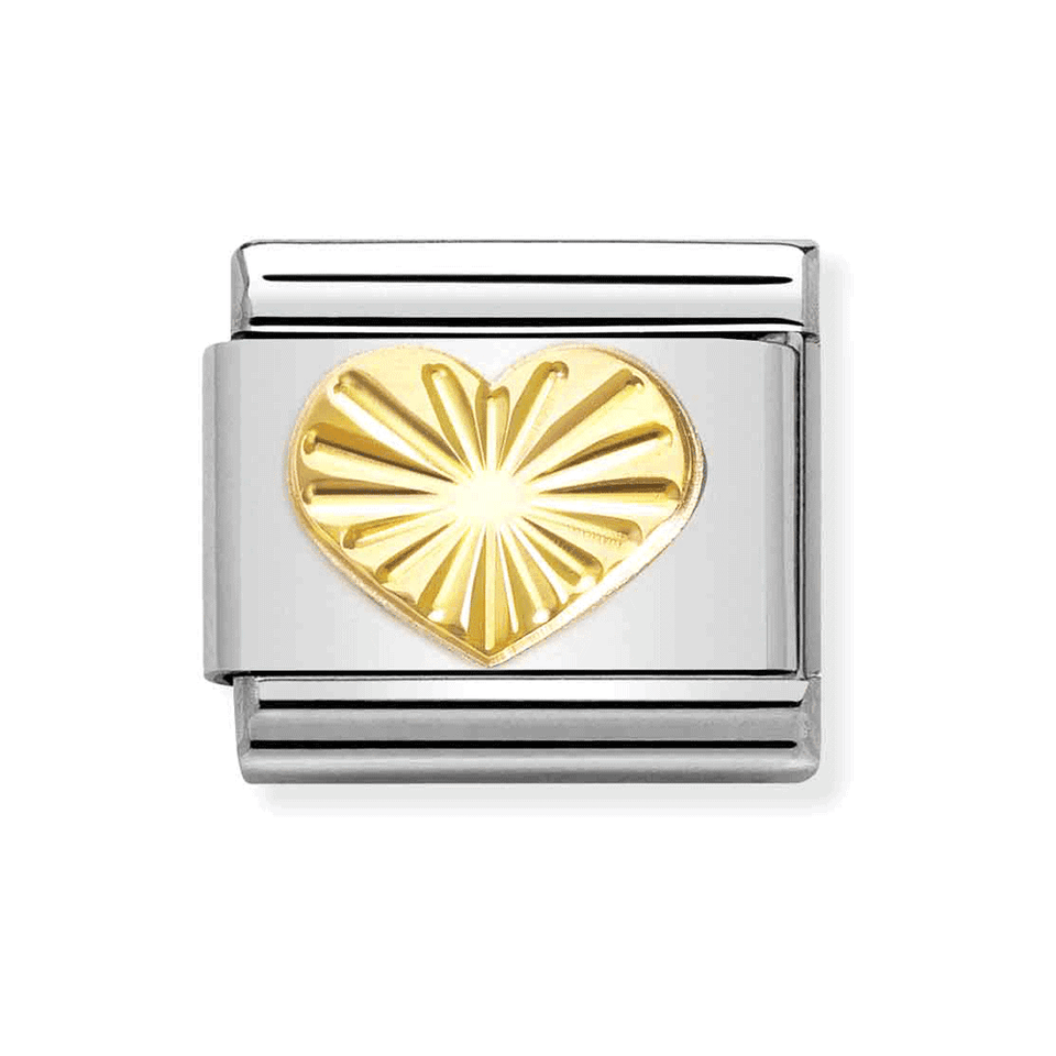 Nomination CLASSIC Gold Heart Charm