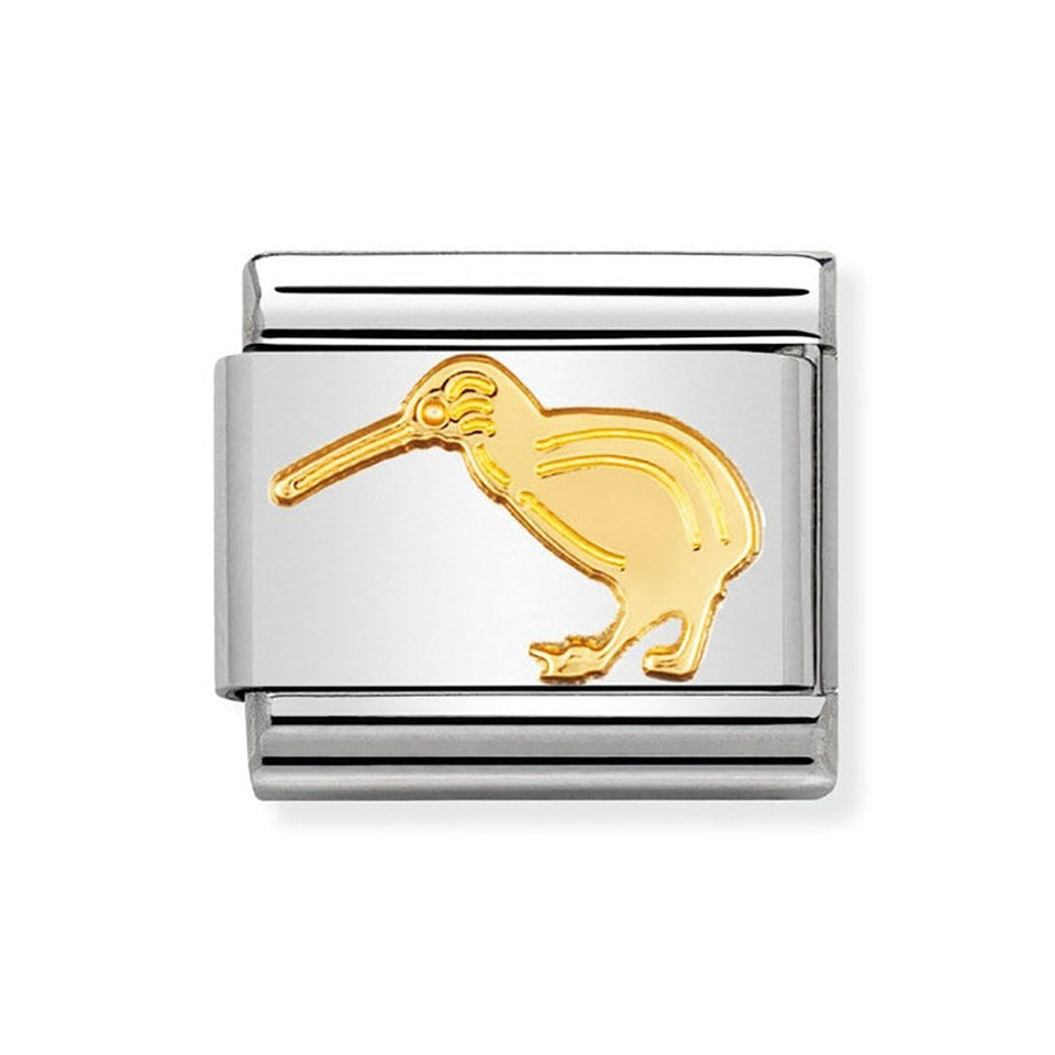 Nomination CLASSIC Gold Kiwi Charm